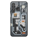 Retro Futuristic Samsung Galaxy A26 5G Glass Back Cover Online