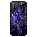 Techno Color Pattern Samsung Galaxy A26 5G Glass Back Cover Online