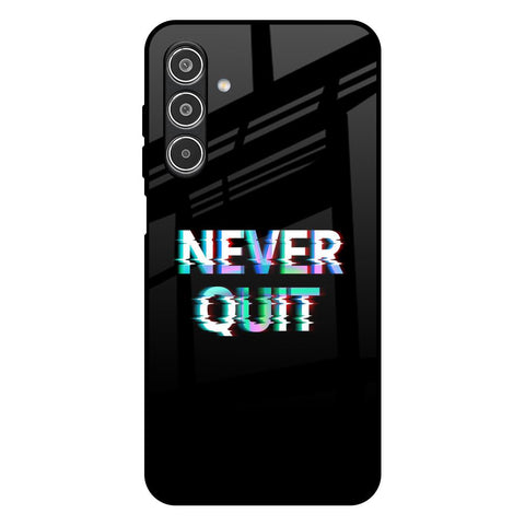 Never Quit Samsung Galaxy A26 5G Glass Back Cover Online