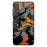 Camouflage Orange Samsung Galaxy A26 5G Glass Back Cover Online