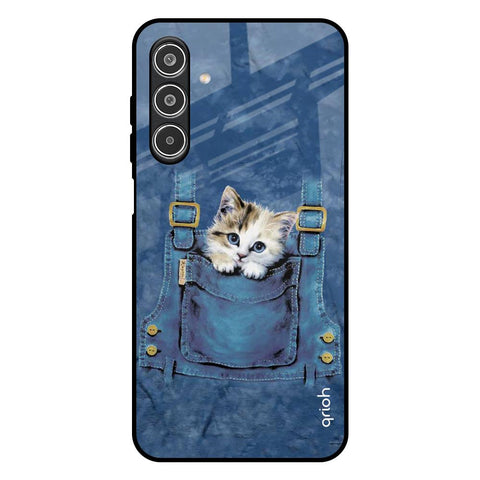 Kitty In Pocket Samsung Galaxy A26 5G Glass Back Cover Online