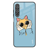 Adorable Cute Kitty Samsung Galaxy A26 5G Glass Back Cover Online