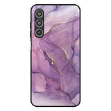 Purple Gold Marble Samsung Galaxy A26 5G Glass Back Cover Online