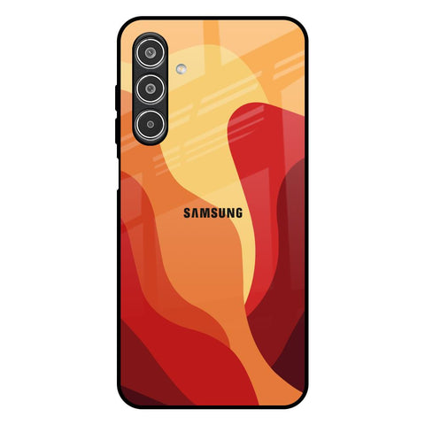 Magma Color Pattern Samsung Galaxy A26 5G Glass Back Cover Online