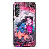 Radha Krishna Art Samsung Galaxy A36 5G Glass Back Cover Online