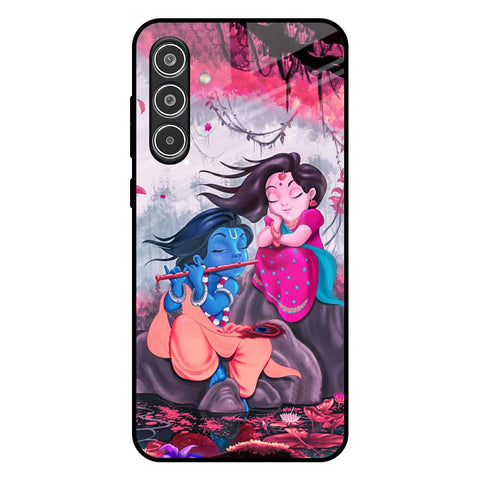 Radha Krishna Art Samsung Galaxy A36 5G Glass Back Cover Online