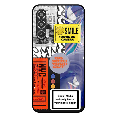 Smile for Camera Samsung Galaxy A36 5G Glass Back Cover Online