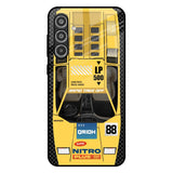 Yellow Racing Car Samsung Galaxy A36 5G Glass Back Cover Online