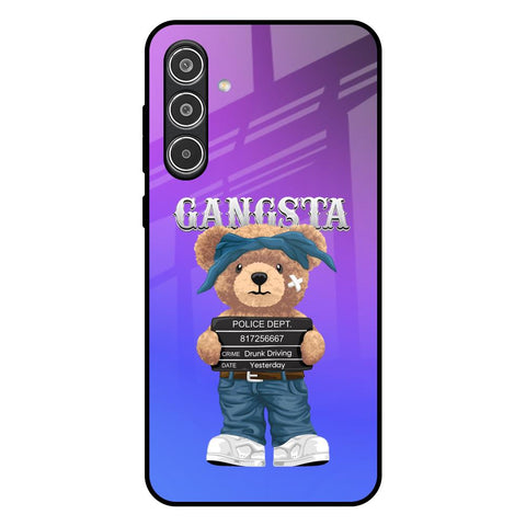 Gangsta Bear Samsung Galaxy A36 5G Glass Back Cover Online