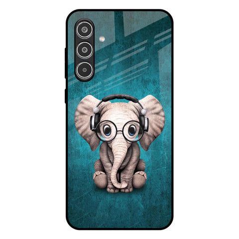 Adorable Baby Elephant Samsung Galaxy A36 5G Glass Back Cover Online