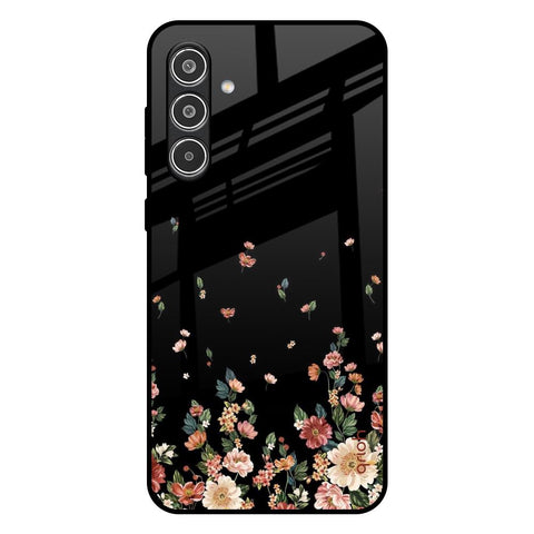 Floating Floral Print Samsung Galaxy A36 5G Glass Back Cover Online