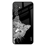 Kitten Mandala Samsung Galaxy A36 5G Glass Back Cover Online