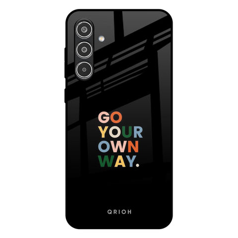 Go Your Own Way Samsung Galaxy A36 5G Glass Back Cover Online