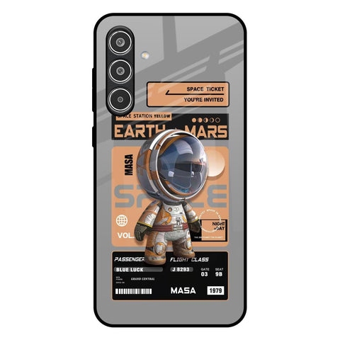 Space Ticket Samsung Galaxy A36 5G Glass Back Cover Online