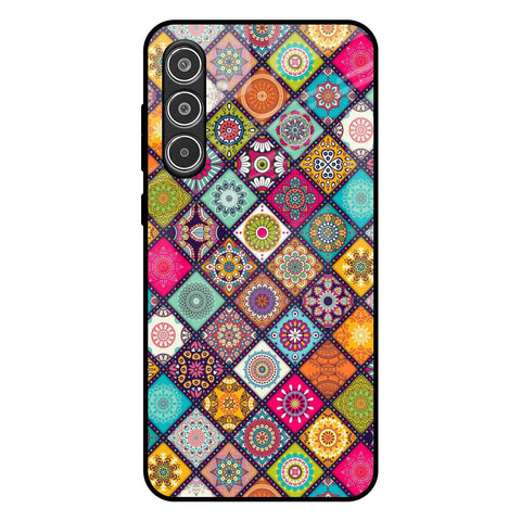 Multicolor Mandala Samsung Galaxy A36 5G Glass Back Cover Online