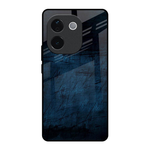 Dark Blue Grunge Vivo T3 Pro 5G Glass Back Cover Online