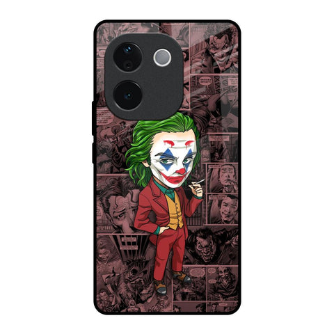 Joker Cartoon Vivo T3 Pro 5G Glass Back Cover Online