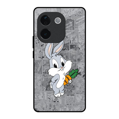 Cute Baby Bunny Vivo T3 Pro 5G Glass Back Cover Online