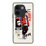 Bape Luffy Vivo T3 Pro 5G Glass Back Cover Online