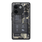 Skeleton Inside Vivo T3 Pro 5G Glass Back Cover Online