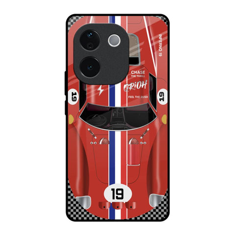 Racing Vintage Vivo T3 Pro 5G Glass Back Cover Online