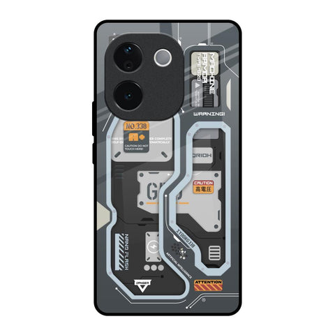 Retro Futuristic Vivo T3 Pro 5G Glass Back Cover Online