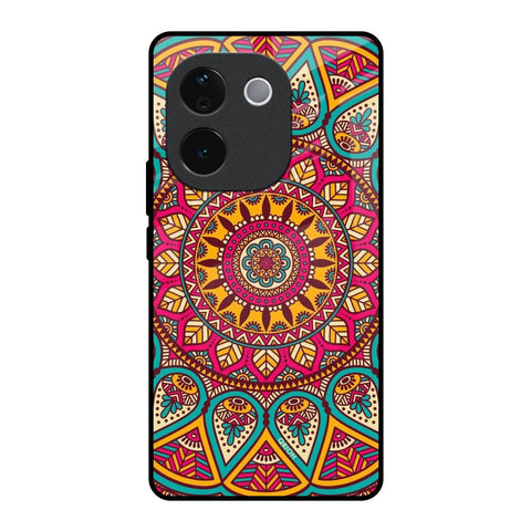 Elegant Mandala Vivo T3 Pro 5G Glass Back Cover Online