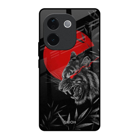 Red Moon Tiger Vivo T3 Pro 5G Glass Back Cover Online