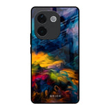 Multicolor Oil Painting Vivo T3 Pro 5G Glass Back Cover Online