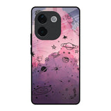 Space Doodles IQOO Z9s Pro 5G Glass Back Cover Online