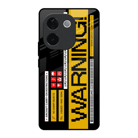 Aircraft Warning IQOO Z9s Pro 5G Glass Back Cover Online