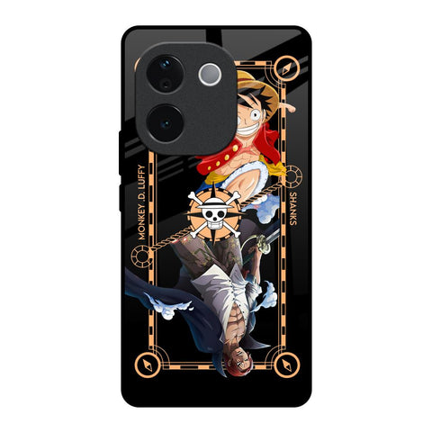 Shanks & Luffy IQOO Z9s Pro 5G Glass Back Cover Online