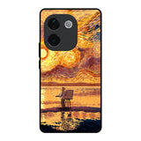 Sunset Vincent IQOO Z9s Pro 5G Glass Back Cover Online