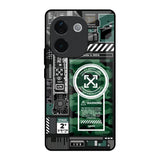 Green Camo Circuit IQOO Z9s Pro 5G Glass Back Cover Online