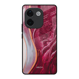 Crimson Ruby IQOO Z9s Pro 5G Glass Back Cover Online