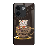 Tea With Kitty IQOO Z9s Pro 5G Glass Back Cover Online