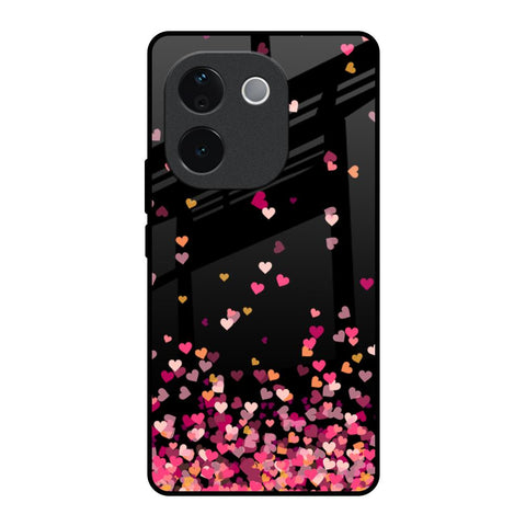 Heart Rain Fall IQOO Z9s Pro 5G Glass Back Cover Online