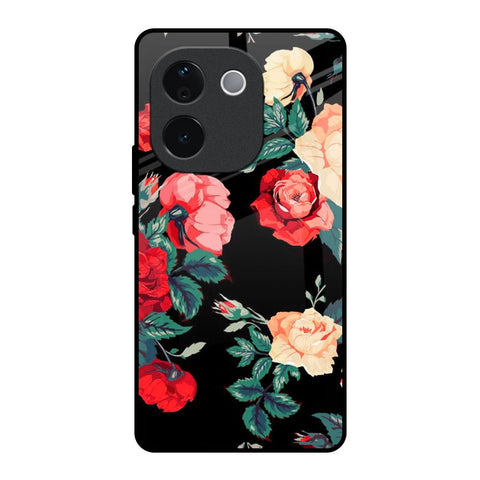 Floral Bunch IQOO Z9s Pro 5G Glass Back Cover Online