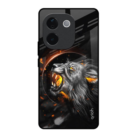 Aggressive Lion IQOO Z9s Pro 5G Glass Back Cover Online