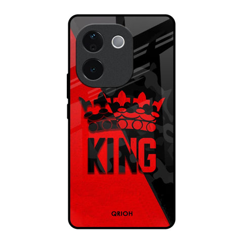 I Am A King IQOO Z9s Pro 5G Glass Back Cover Online