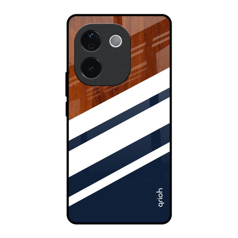 Bold Stripes IQOO Z9s Pro 5G Glass Back Cover Online