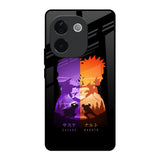 Minimalist Anime IQOO Z9s Pro 5G Glass Back Cover Online