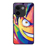 Monkey Wpap Pop Art IQOO Z9s Pro 5G Glass Back Cover Online