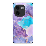 Alcohol ink Marble IQOO Z9s Pro 5G Glass Back Cover Online