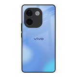 Vibrant Blue Texture IQOO Z9s Pro 5G Glass Back Cover Online