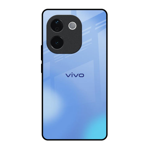 Vibrant Blue Texture IQOO Z9s Pro 5G Glass Back Cover Online