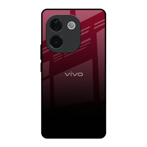 Wine Red IQOO Z9s Pro 5G Glass Back Cover Online