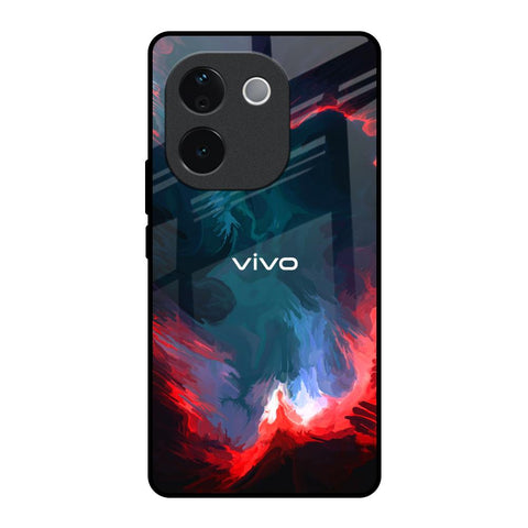 Brush Art IQOO Z9s Pro 5G Glass Back Cover Online