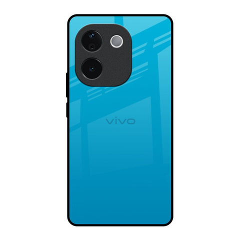 Blue Aqua IQOO Z9s Pro 5G Glass Back Cover Online