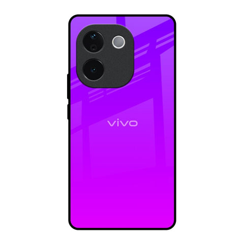 Purple Pink IQOO Z9s Pro 5G Glass Back Cover Online